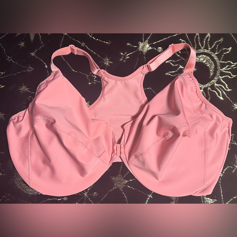 Glamorise Soft Pink Racerback Bra